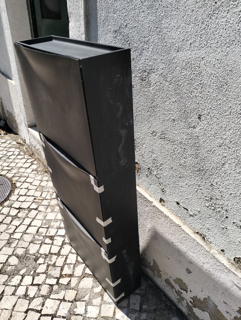 TRONES Sapateira/arrumação, preto
Sapateira/arrumação, preto, 52x18x3