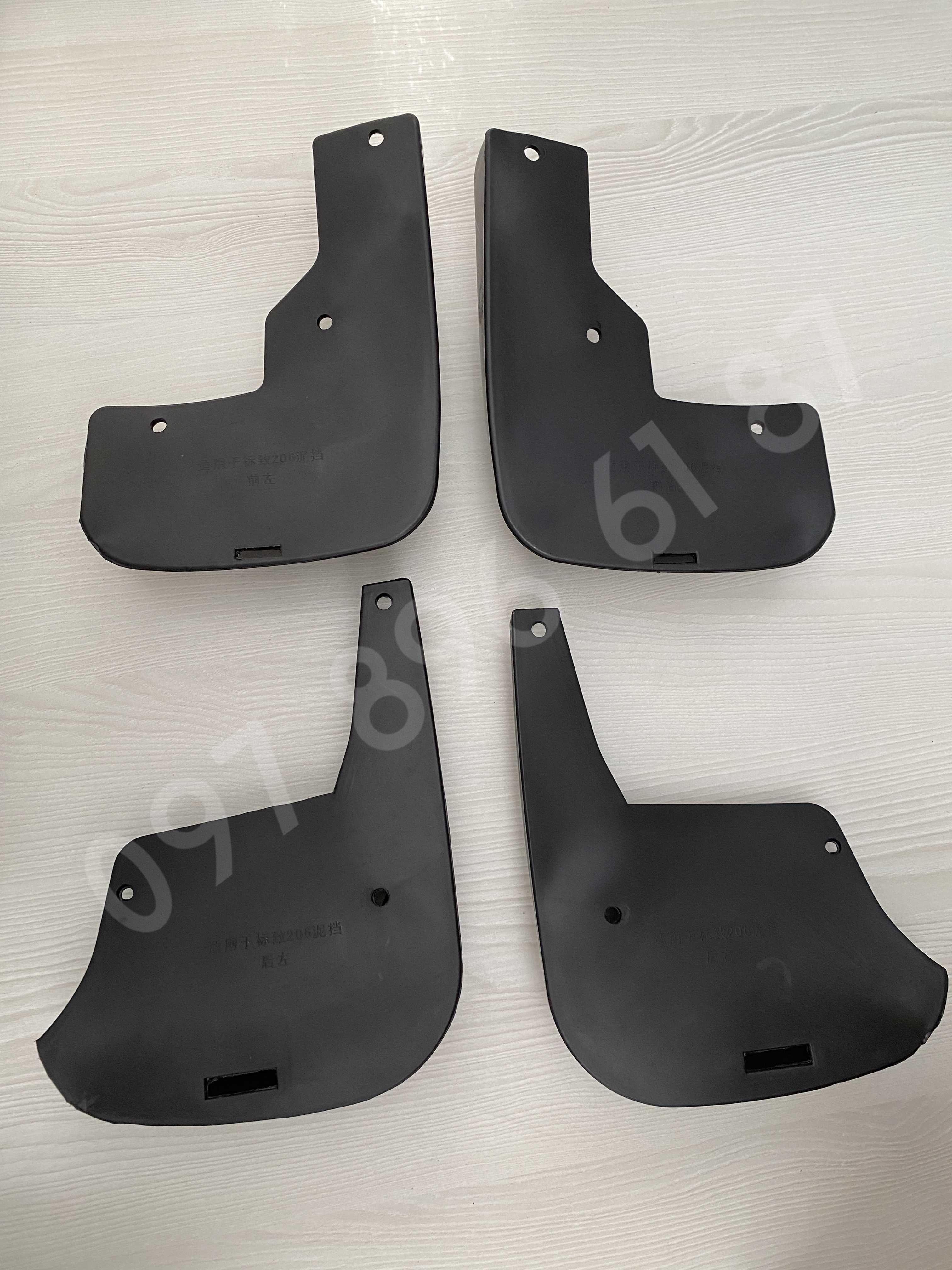 Бризговики на Peugeot 206 1998-2012 пежо болотніки підкрилки