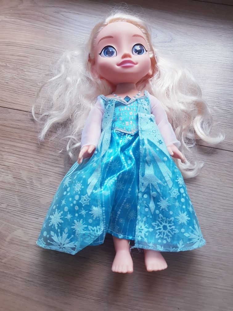 Śpiewająca lalka Elsa kraina lodu Frozen wersja angielska, polska
