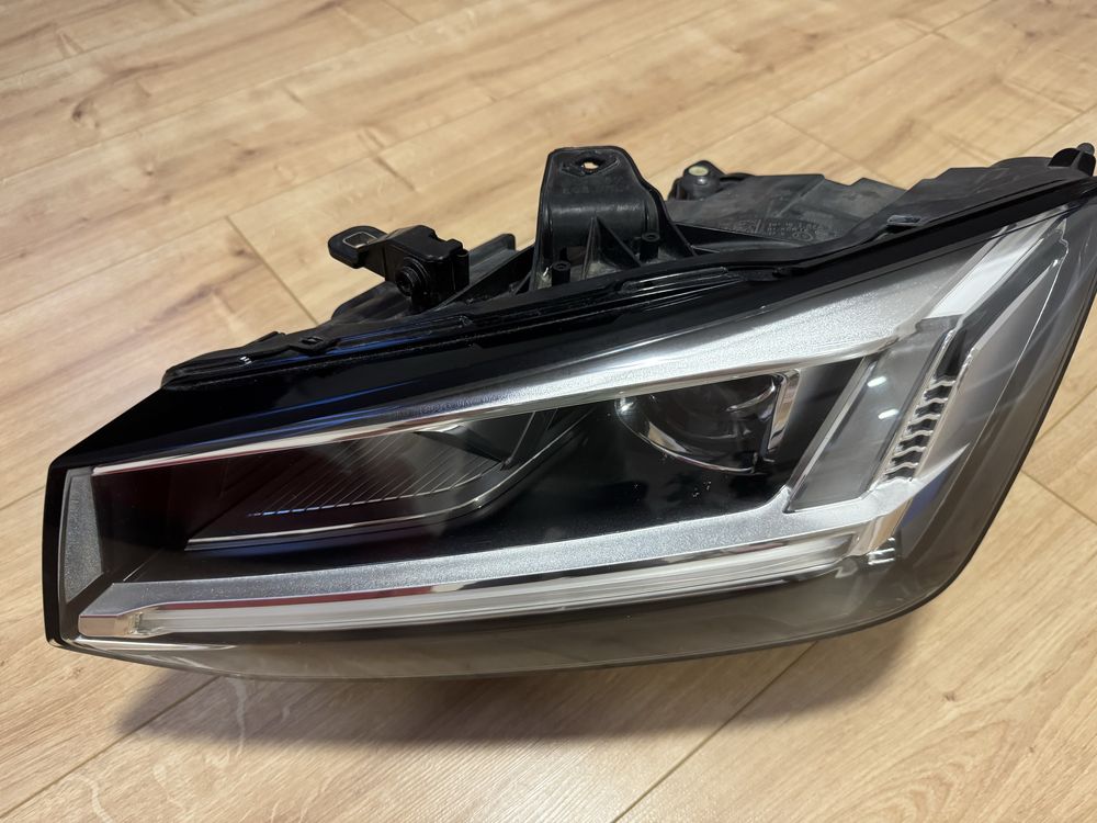 Drzwi lewe przod blotnik lewy lampa lewa audi q2 81a ideakne w kolor