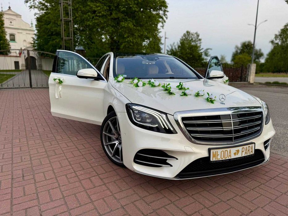 ## Auto Do Ślubu / Mercedes S na Ślub Wesele / Wynajem / Diamentowy ##