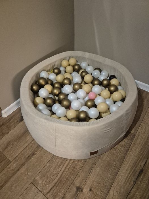 Suchy basen z kulkami piłeczkami  Infantilo VELVET 200szt