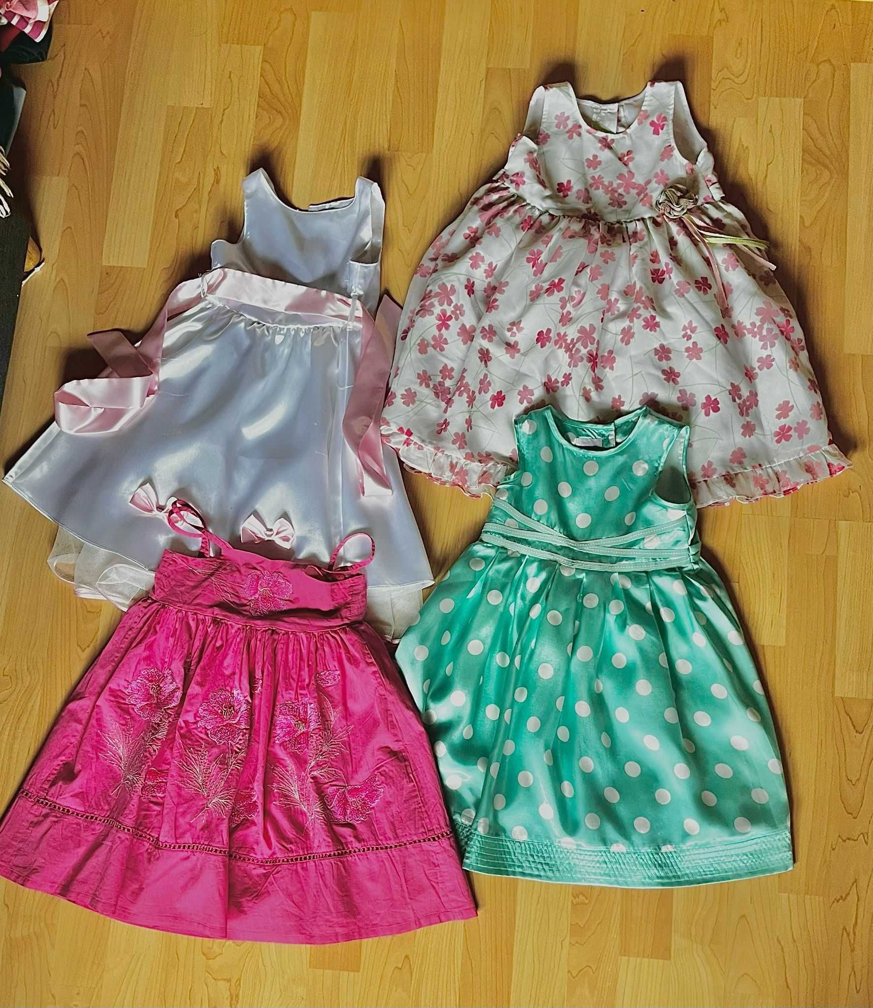 sukienki dla dziewczynki 2-6 lat