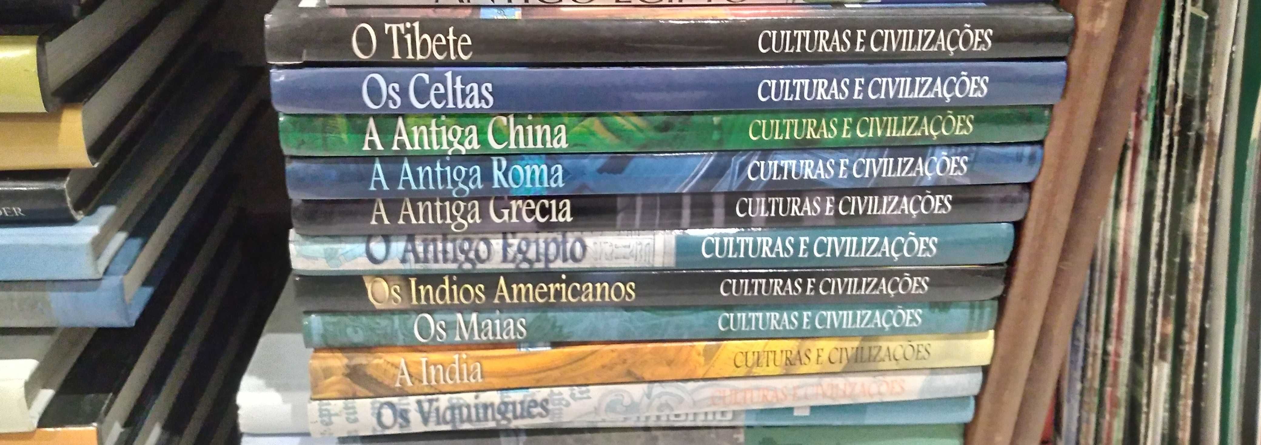 Culturas e Civilizações - 10 livros - Colecção completa