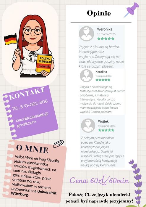 Korepetycje online z Języka Niemieckiego!