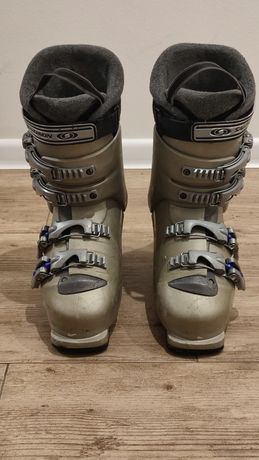 Buty używane narciarskie damskie Salomon 25.5 zima narty