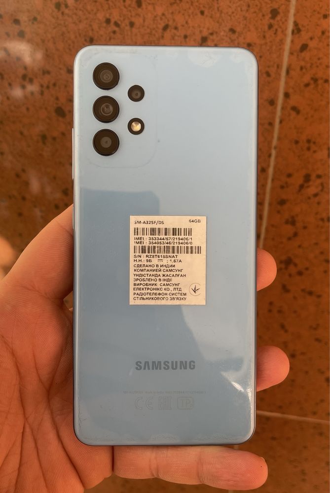 Мобильный телефон Samsung Galaxy A32, a325f 4/64gb б/у