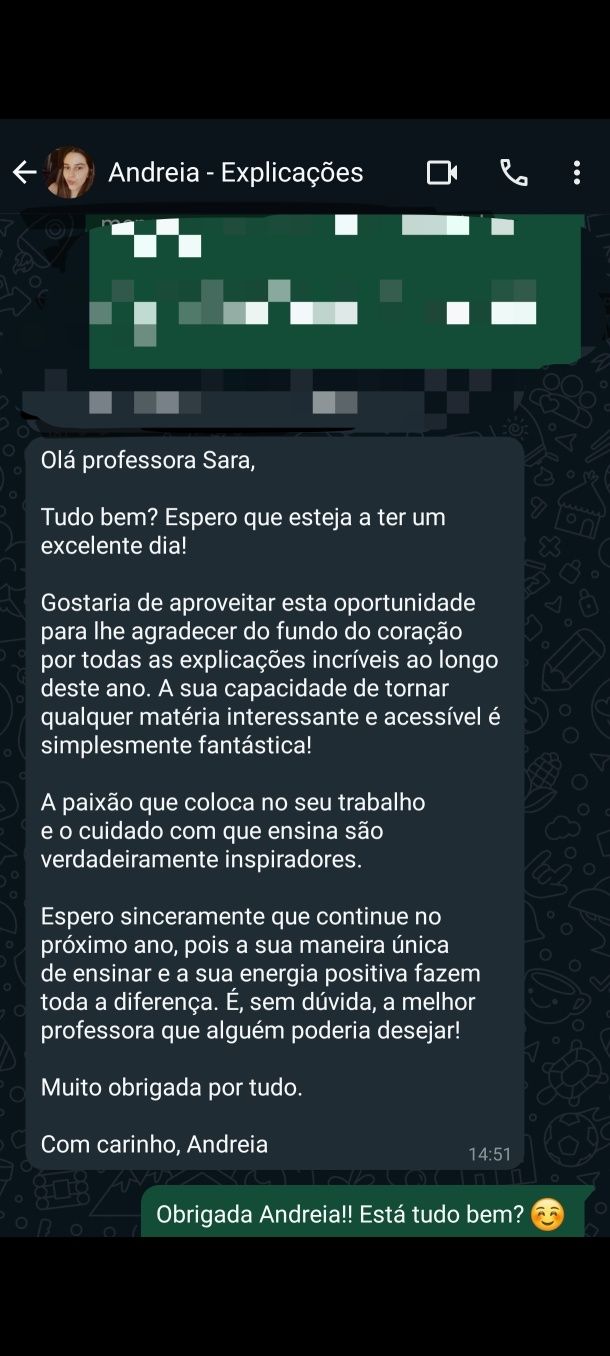 Explicações Biologia e Geologia