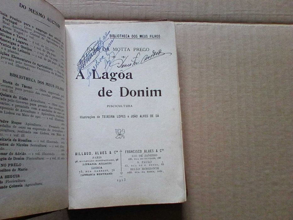 A Lagôa de Donim: Piscicultura