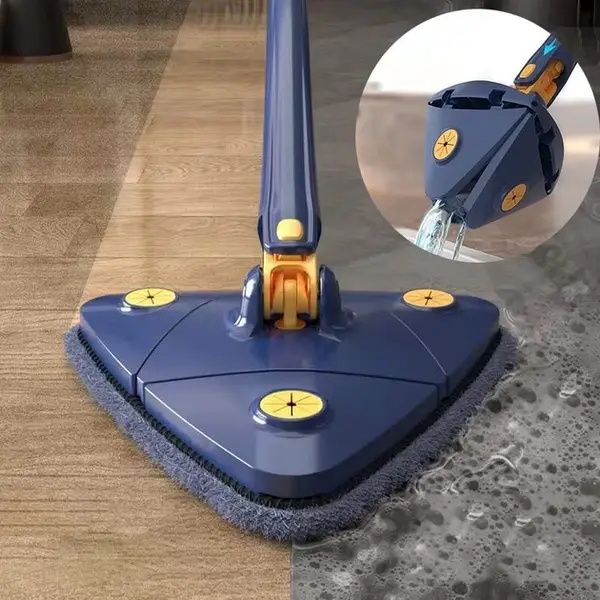 Швабра треугольная с отжимом Multi function mop 360 Синия