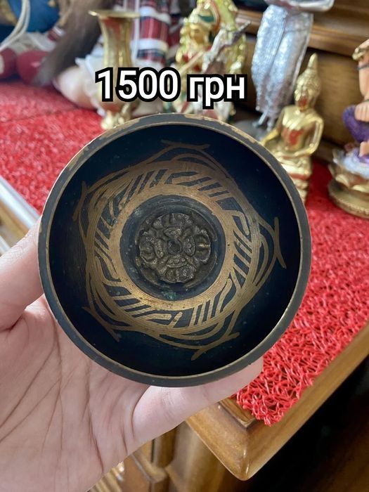 Статуэтка Ганеш, Будда, Сарасвати, глюкофон, поющая чаша