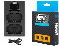 Подвійний зарядний пристрій Newell DL-USB-C для NP-FZ100. Гар.24міс.