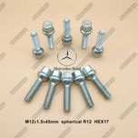 Колесные болты М12х1,5 сфера 45мм Mercedes W202 W203 W210 W124 W123