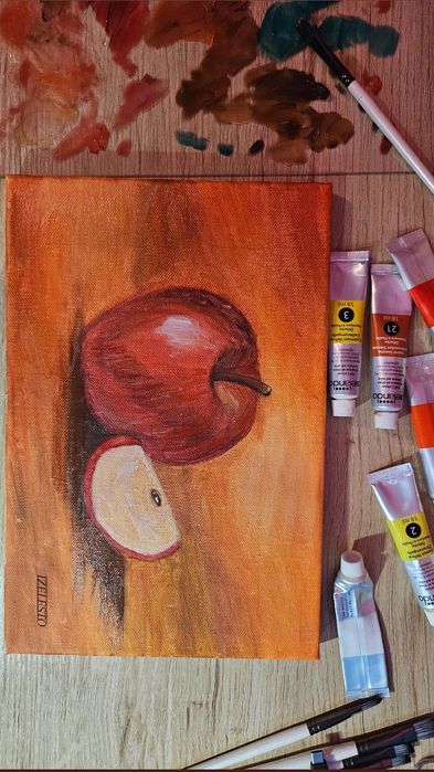 Pintura a oleo em tela