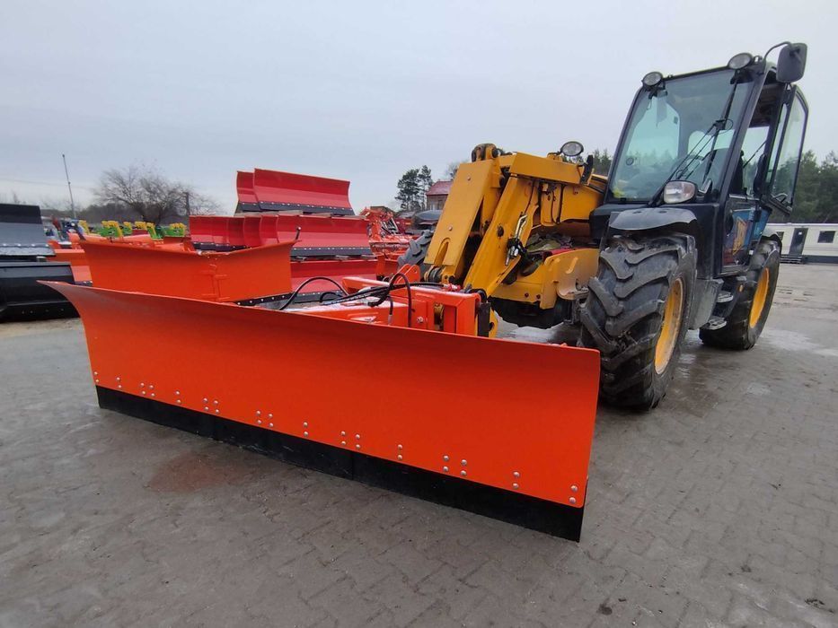 Ciężki Pług Do Śniegu Prosty Metal-Technik Spych Śnieżny Euro TUZ