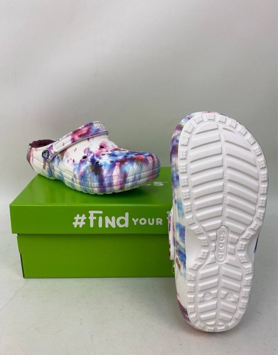 Сабо утеплені CROCS Classic Lined Tie Dye - 36-45