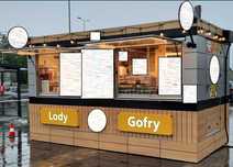 Przyczepa gastronomiczna Lody Gofry Kołacze - jak nowa - okazja