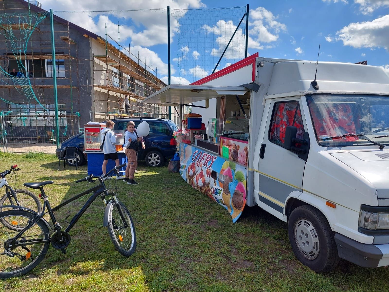 Foodtruck Gofry Lody Sorbet