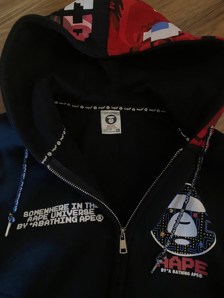 Зип-Худи Bape Aape Bathing Ape x Pac Man L-XL