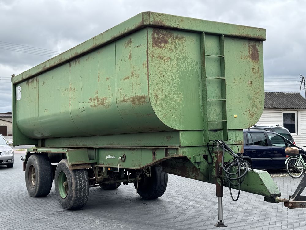 Przyczepa rolnicza - GULDMASTER 20 Ton - Tandem - szczelna