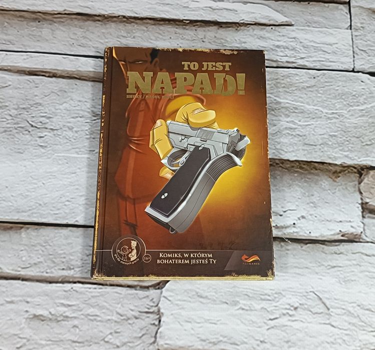 To jest napad! Shuky / Raoul Paoli - komiks paragrafowy