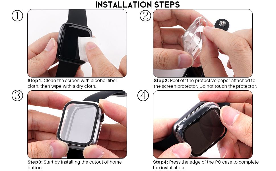 Чехол на Apple Watch 4/5/6 (40mm)