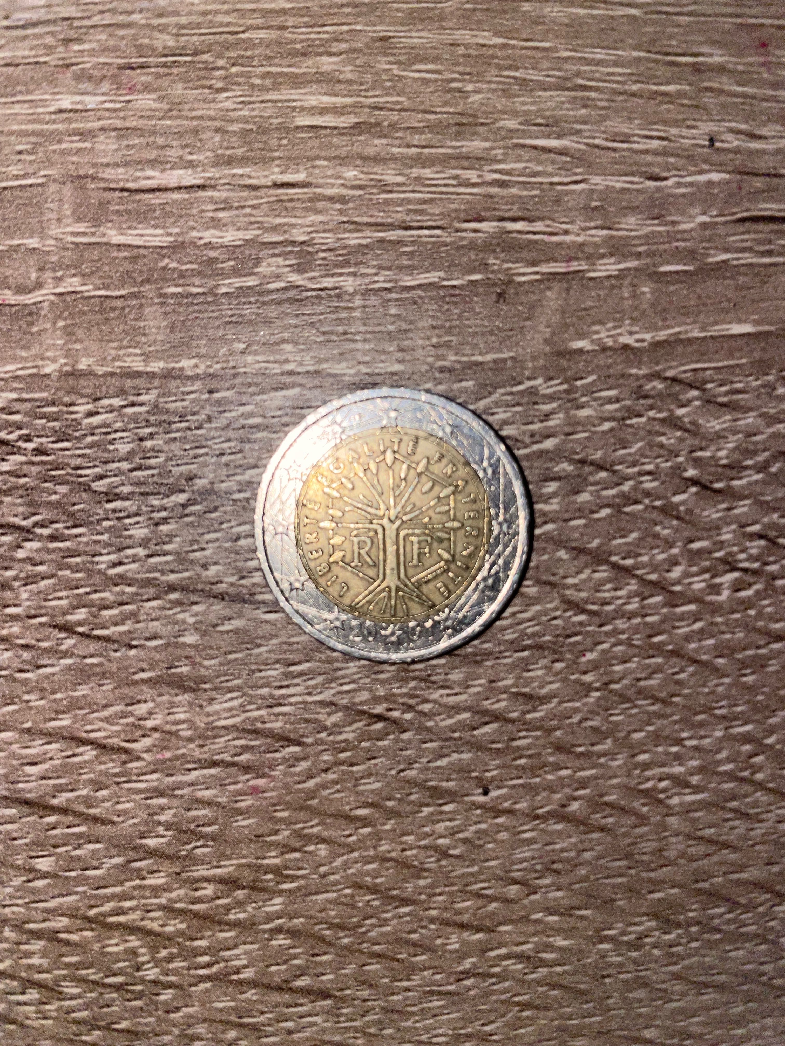 Moeda  de 2€ Disponível