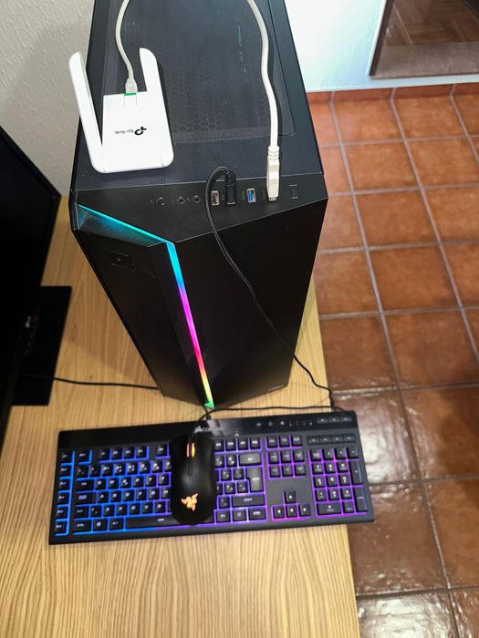 Computador Gaming+Teclado+Rato+Tapete