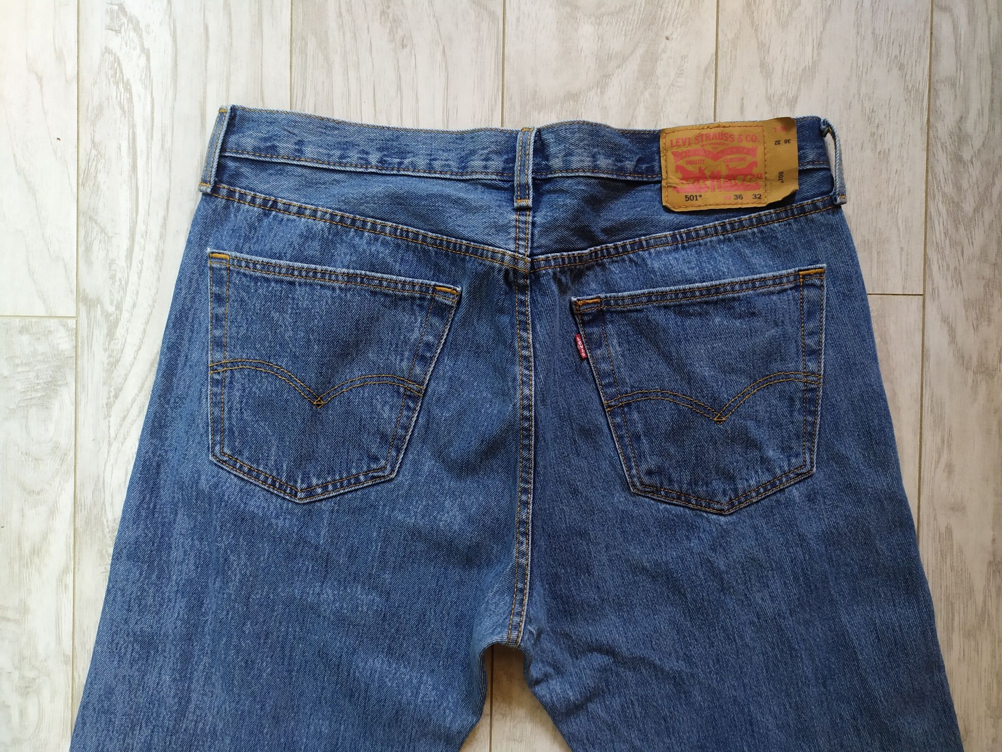 Джинсы Levis 501 W36 Новые