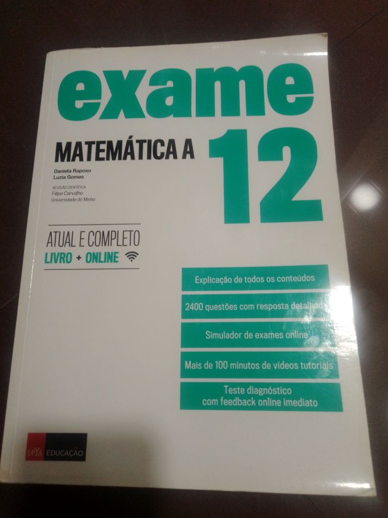 Matemática A 12 para exame