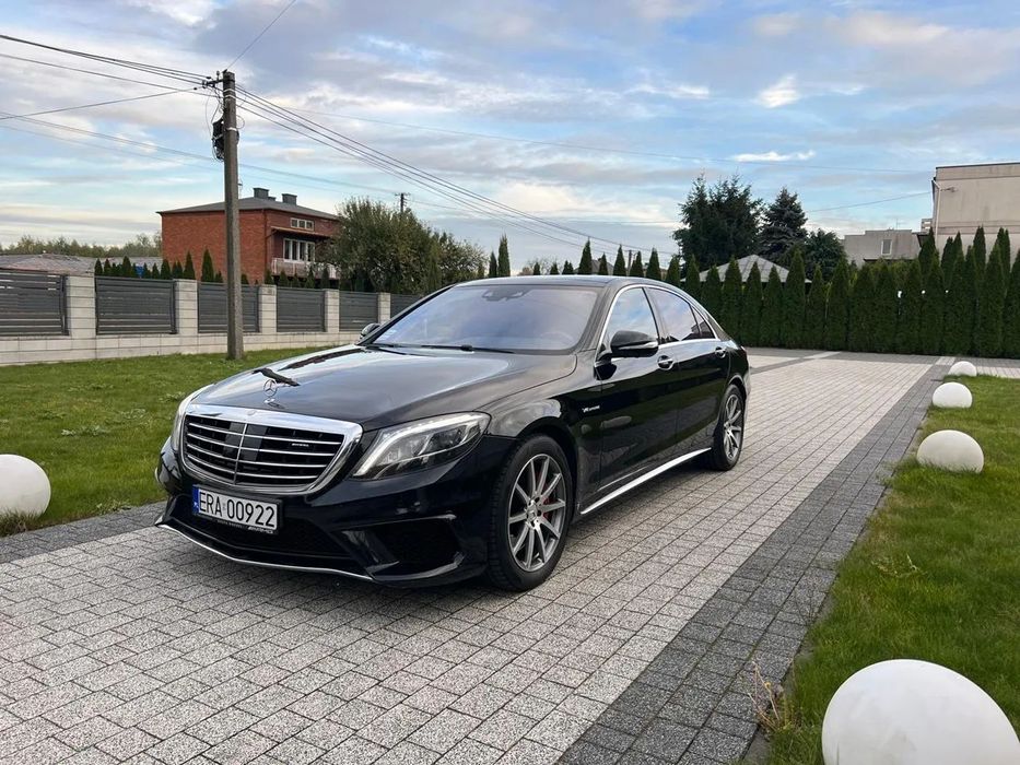 Mercedes-Benz Klasa S Mercedes AMG S63 4Matic Limuzyna, Salon PL, bezwypadkowy,FV