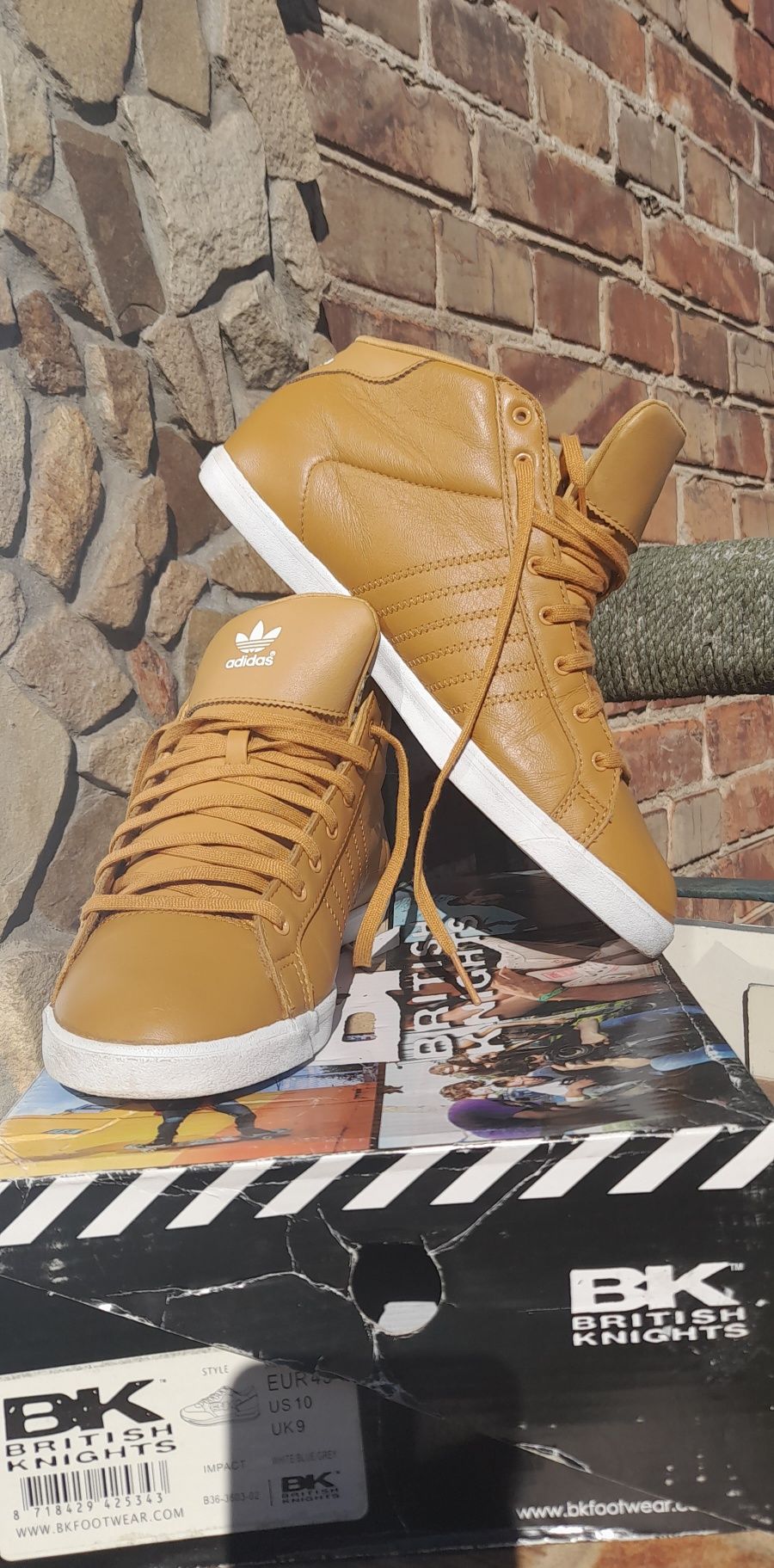 Кроссовки хайтопы adidas, оригинал