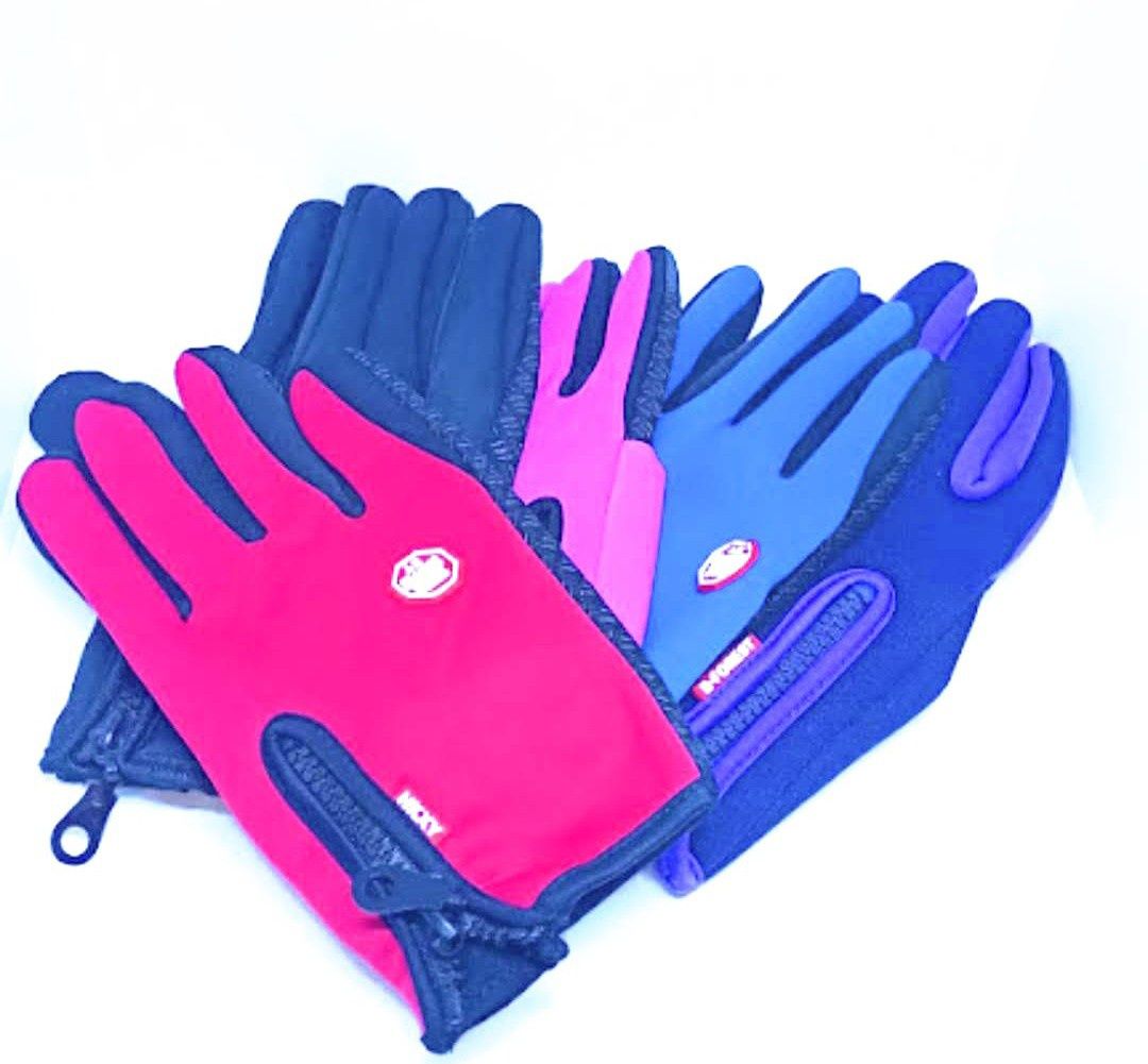 Rękawice termoaktywne do morsowania sportów zimowych