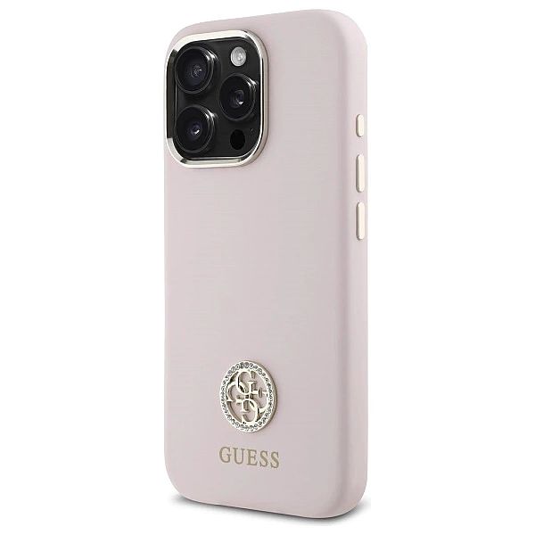 Guess GUHCP16XM4DGPP iPhone 16 Pro Max 6.9" jasnoróżowy/pink hardcase