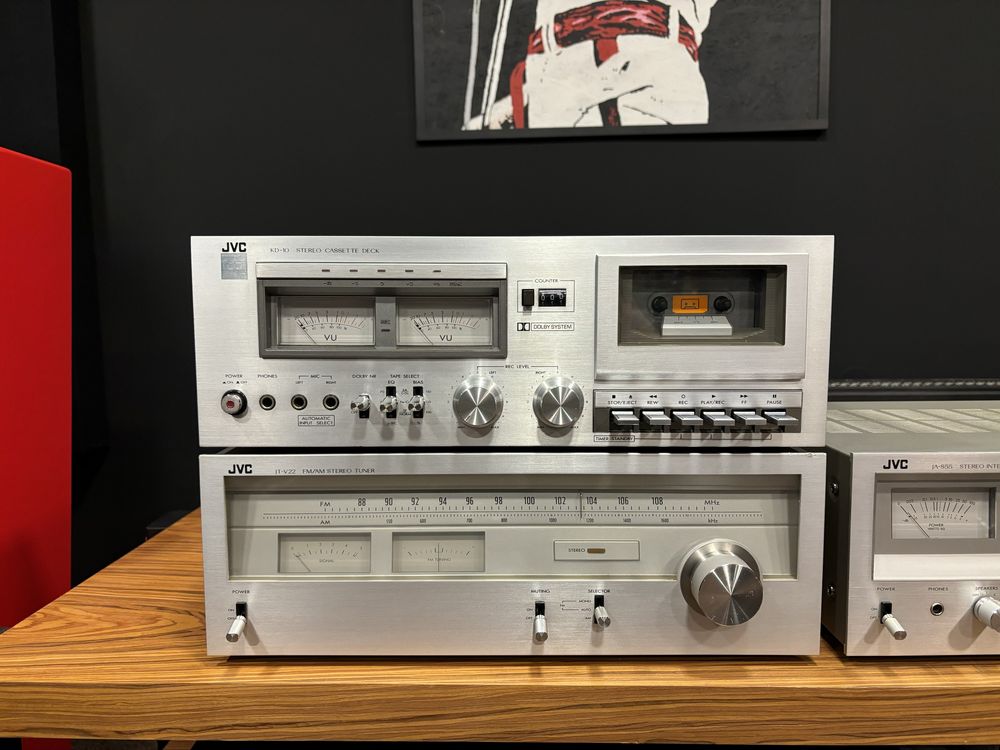 Zestaw audio JVC - JA-S55 , KD-10 , JT-V22