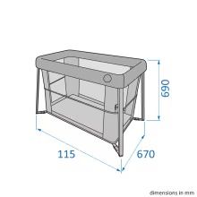 Cama de viagem - Maxi-Cosi Iris