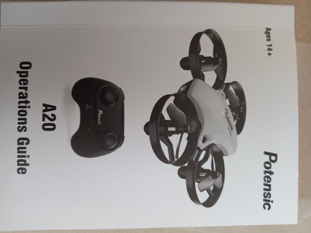 Mini dron dla dziecka A20 Potensic na części, uszkodzony