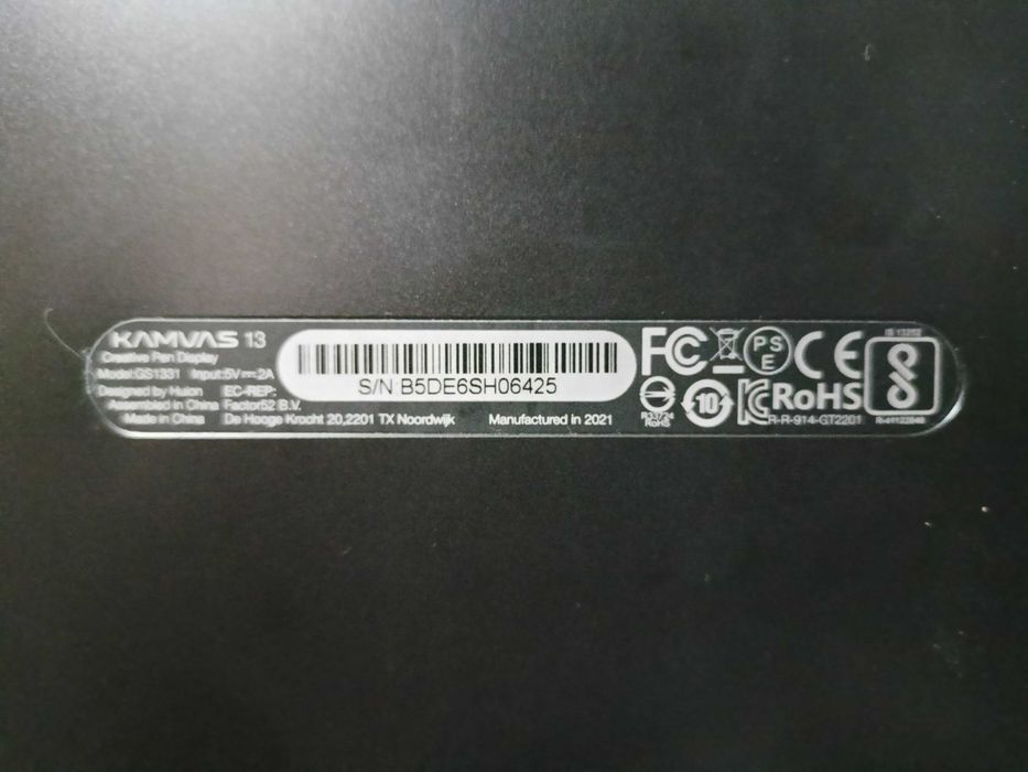 Huion Kamvas 13 Black