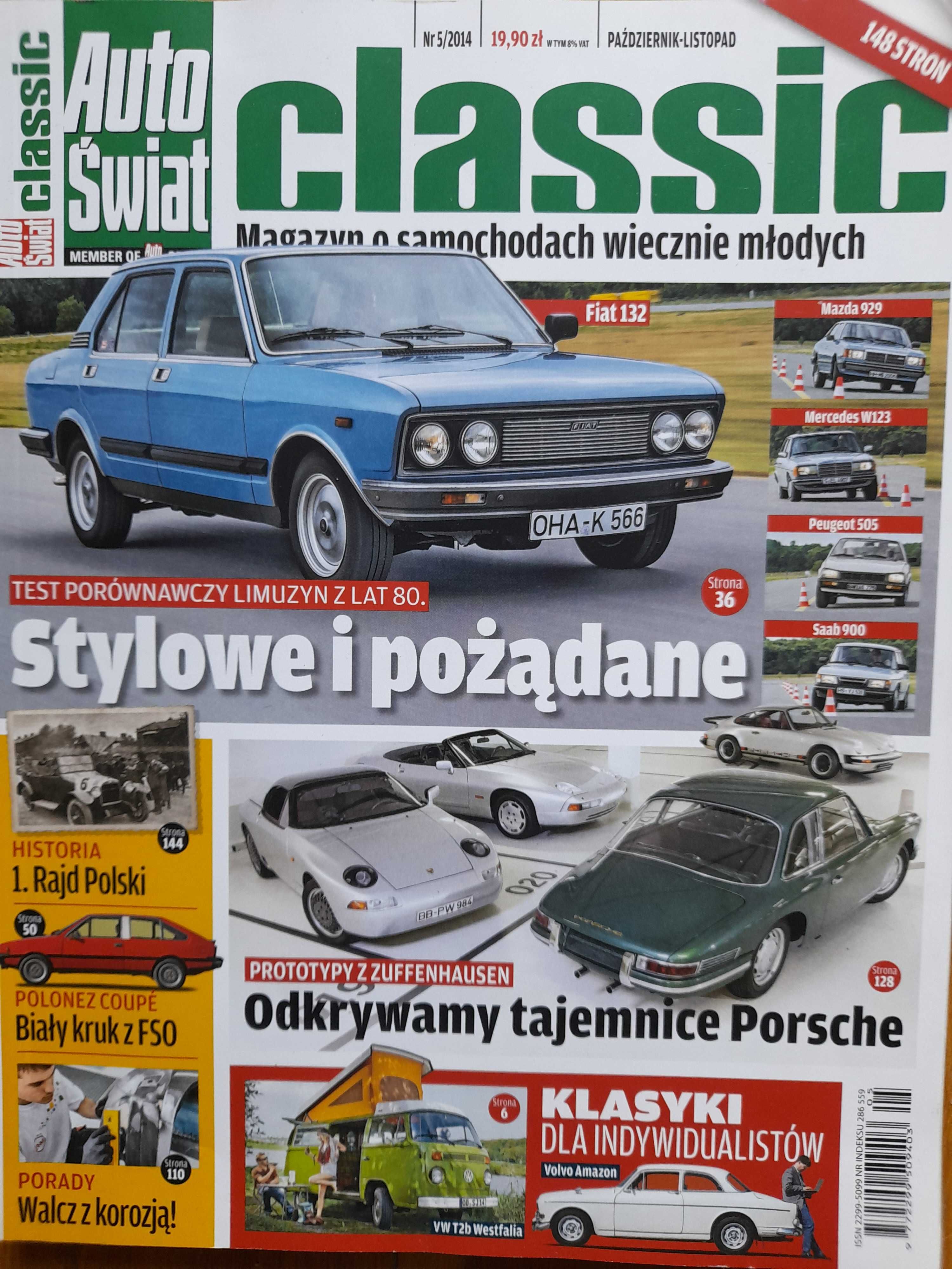 AŚ Classic Fiat 132, Mercedes W123, Amazon, Porsche, Polonez Coupe, VW