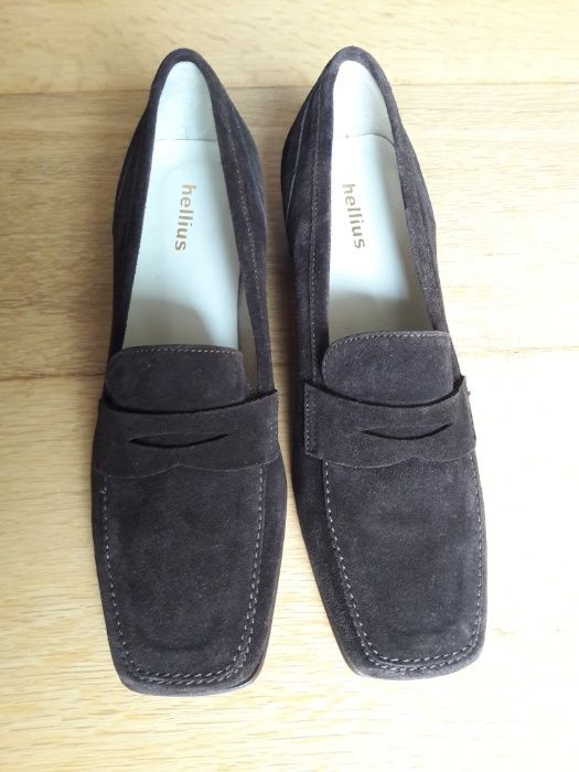 Sapatos de Senhora Hellius em pele