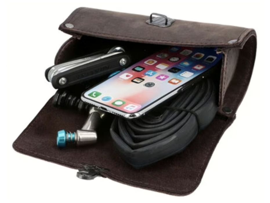 Skórzana torebka rowerowa Gusti Leder bike wolfgang L.