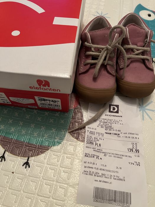 Trzewiki skórzane Elefanten 21