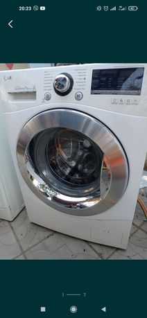 Готовая к работе стиральная машинка