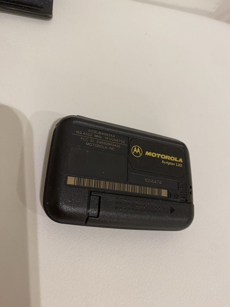 Pager motorola black