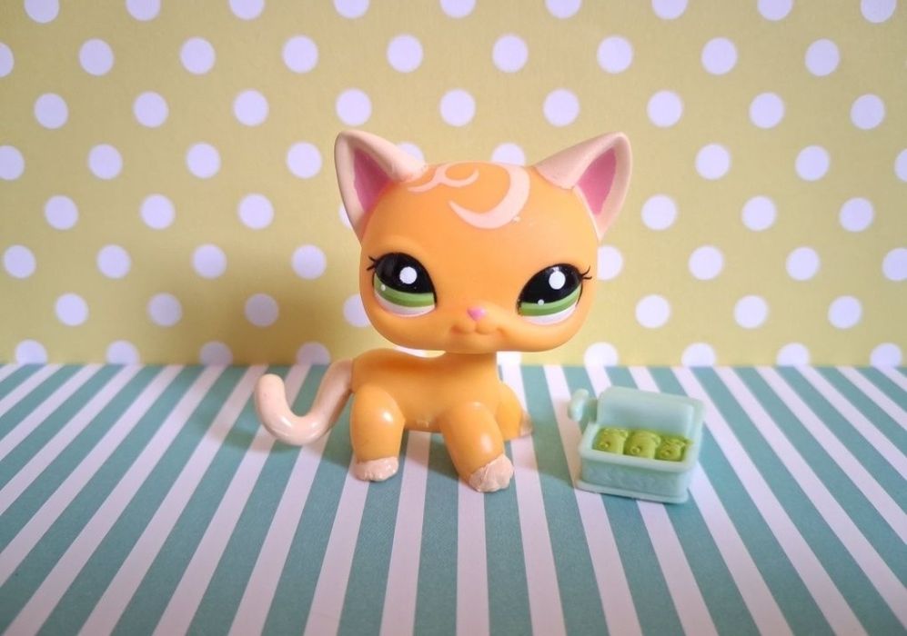 Littlest Pet Shop LPS unikatowy kotek Shorthair #2194 pop