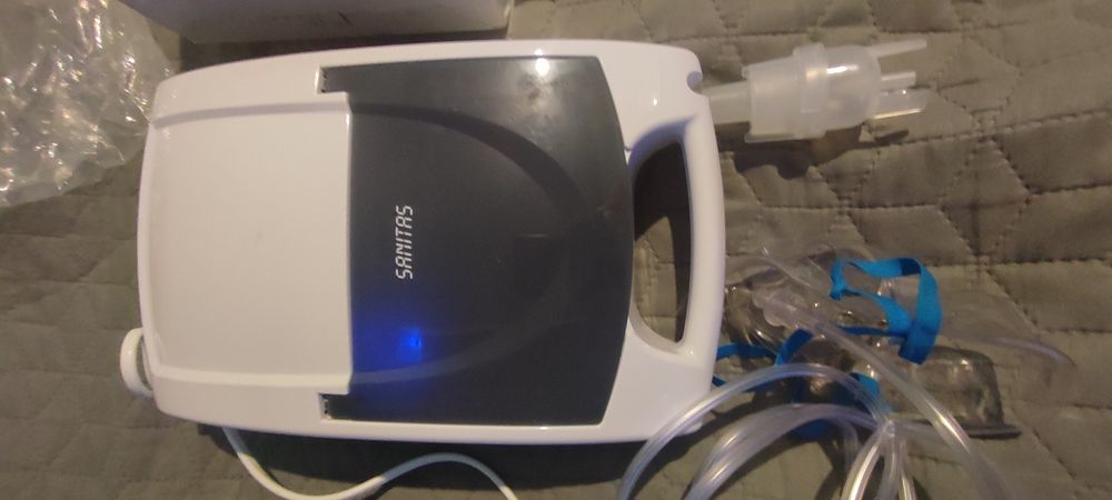 Inhalator Sanitas  komplet jak nowy Warszawa 

Sprzęt jest używany - 1