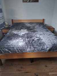 Sypialnia wyposazenie łóżko materac komoda szafa