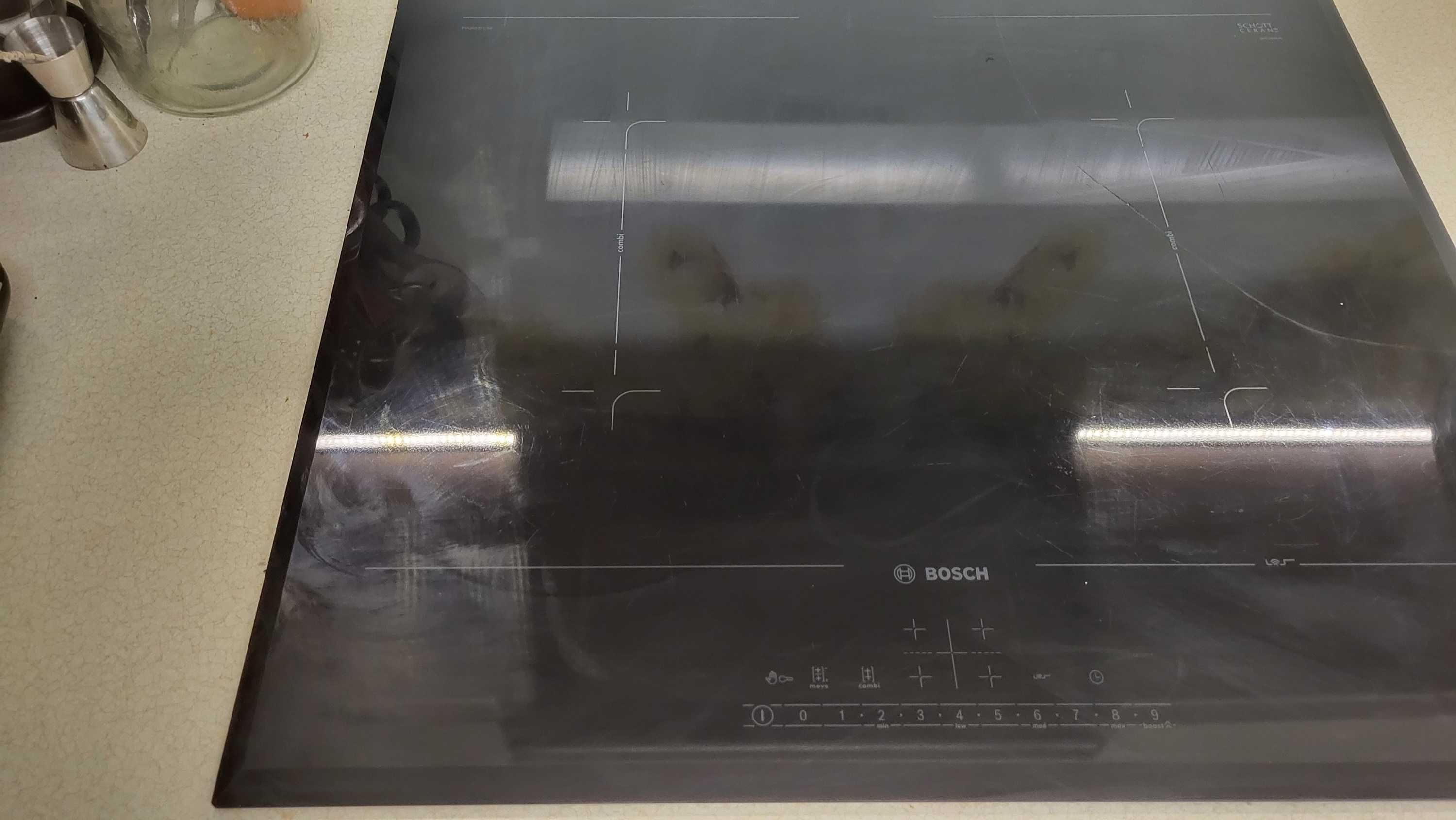 Płyta Indukcyjna PVQ651FC5E BOSCH "Pęknięta szyba" "Płyta działa"