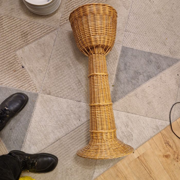 Koszyk doniczka wiklinowe