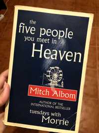 Livro "The Five People You Meet In Heaven", de Mitch Albom